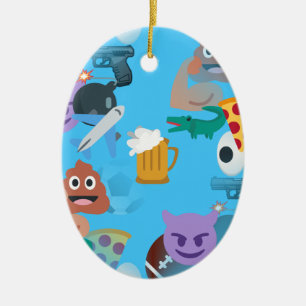 Adorno De Cerámica emoji de niños