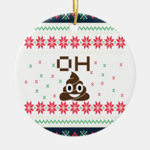 Adorno De Cerámica Emoji de poop