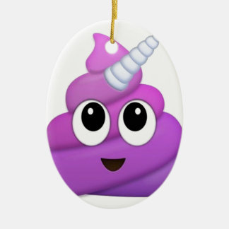 Adorno De Cerámica Emoji linda del impulso del unicornio