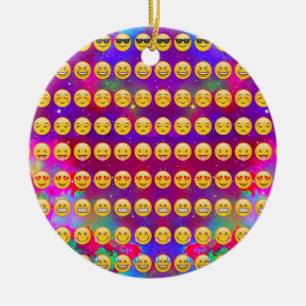 Adorno De Cerámica Emojis de la galaxia