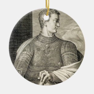 Adorno De Cerámica Emperador de Gaius César "Caligula" (ANUNCIO