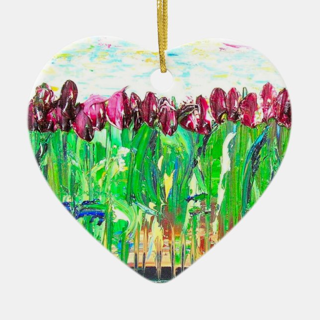 Adorno De Cerámica En amor (Frente)