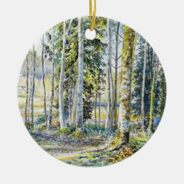 Adorno De Cerámica ‘En el Borde del Invierno...' -