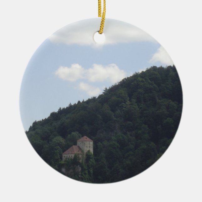 Adorno De Cerámica En el Danubio (Frente)