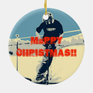 Adorno De Cerámica En la cuenca - Stunt Scooter Rider