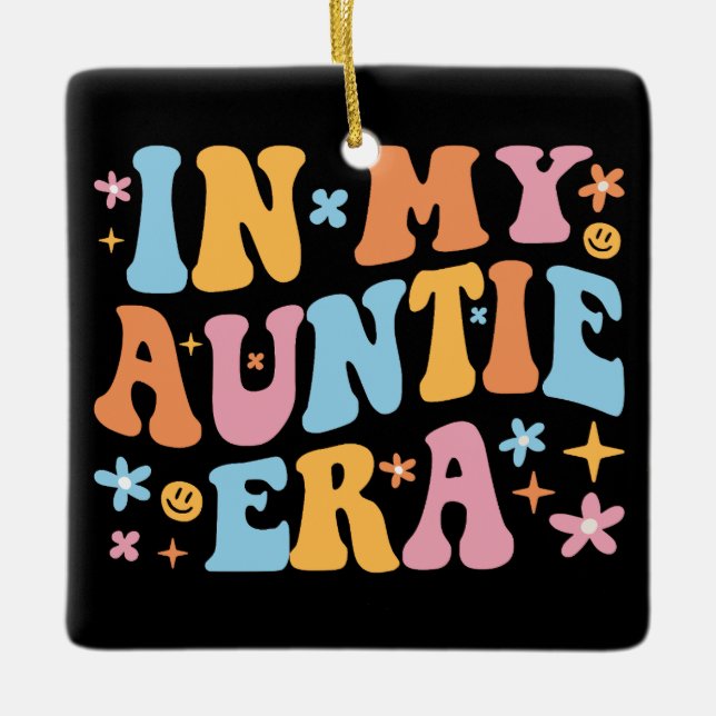 Adorno De Cerámica En la era de mi tía (Anverso)