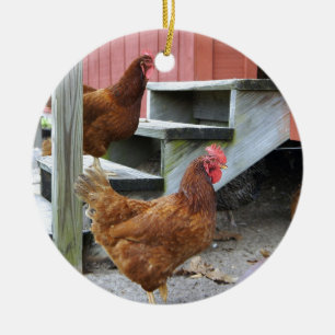 Adorno De Cerámica En la granja