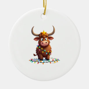 Adorno De Cerámica En La Lista Traviesa Y No Reget Nada Navidad Hi