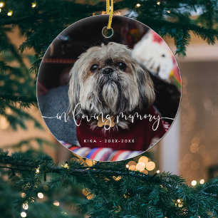 Adorno De Cerámica En la memoria amorosa Mascota recuerdo