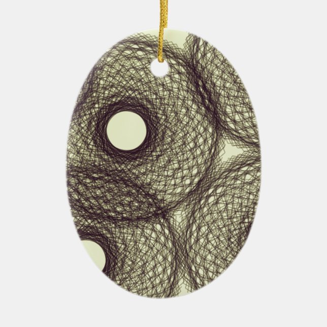 Adorno De Cerámica en la oscuridad (Frente)