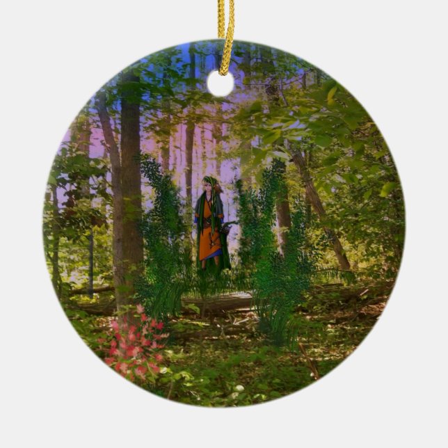 Adorno De Cerámica En las maderas (Frente)