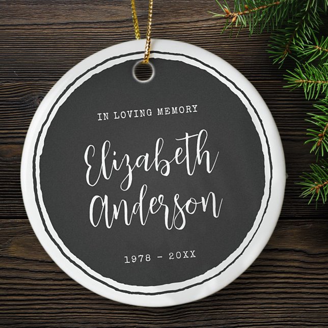 Adorno De Cerámica En memoria amorosa Monumento simple moderno (Subido por el creador)