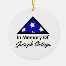 Adorno De Cerámica En Memoria De