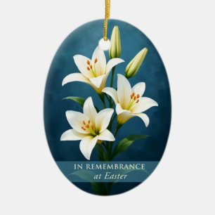 Adorno De Cerámica En recuerdo de Pascua Recuerdo cristiano