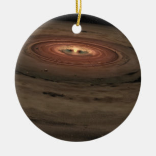 Adorno De Cerámica Enanos marrones en el espacio NASA