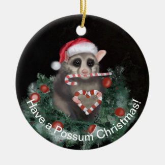 Adorno De Cerámica Encantadores Navidades de Possum