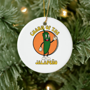 Adorno De Cerámica Encanto del Jalapeño