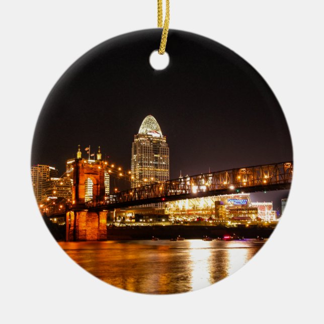 Adorno De Cerámica Encima del río (Frente)