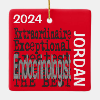 Adorno De Cerámica Endocrinólogo PERSONALIZADO extraordinario