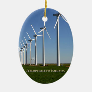 Adorno De Cerámica Energía alternativa - el poder verde