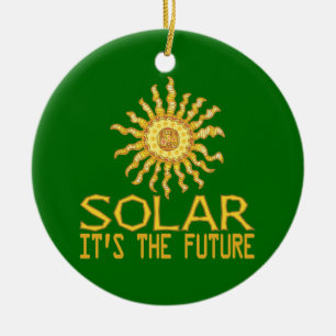 Adorno De Cerámica Energía solar