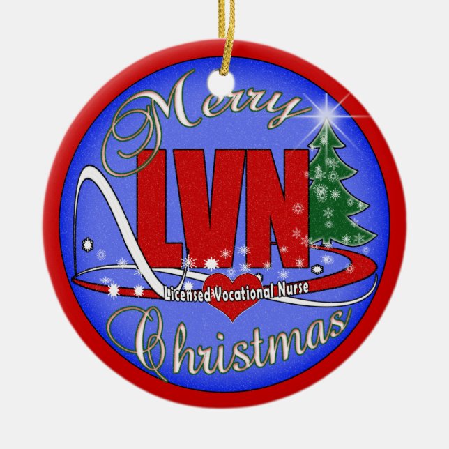 ADORNO DE CERÁMICA ENFERMERA DE FORMACIÓN PROFESIONAL AUTORIZADA (Frente)