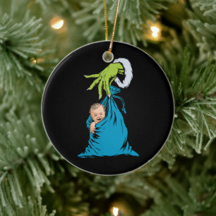 Adorno De Cerámica Enfermera de parto de NICU Santa Navidad Xmas