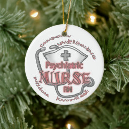 Adorno De Cerámica Enfermera psiquiátrica Axiom