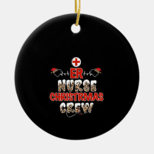 Adorno De Cerámica Enfermería Regalo Navidades De Enfermería