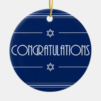 Adorno De Cerámica Enhorabuena