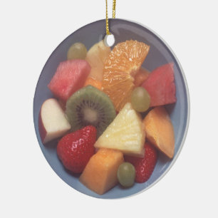 Adorno De Cerámica Ensalada de fruta