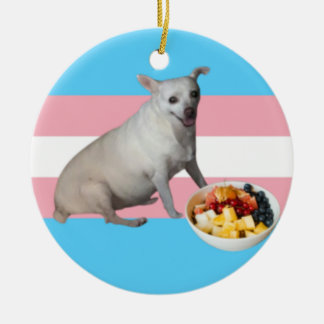 Adorno De Cerámica Ensalada de frutas