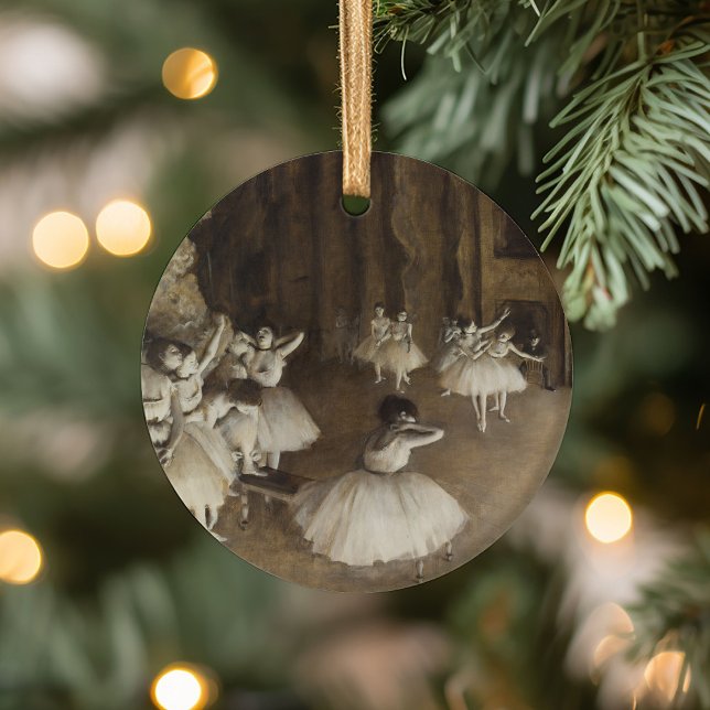 Adorno De Cerámica Ensayo de ballet sobre el escenario | Edgar Degas (Subido por el creador)