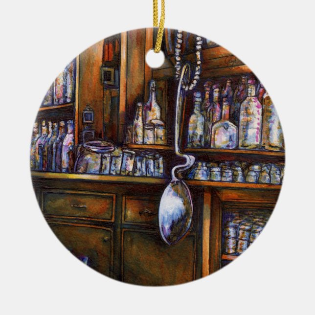 Adorno De Cerámica Entendido implícitamente (Frente)