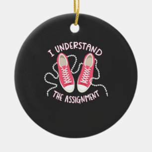 Adorno De Cerámica Entiendo el trabajo de Chucks y Perlas