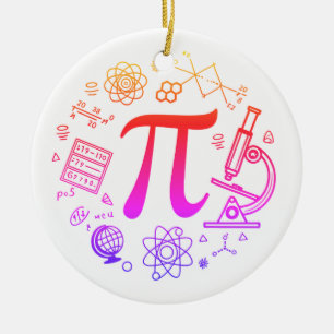 Adorno De Cerámica Entusiasta de Pi