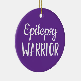 Adorno De Cerámica Epilepsy Warrior