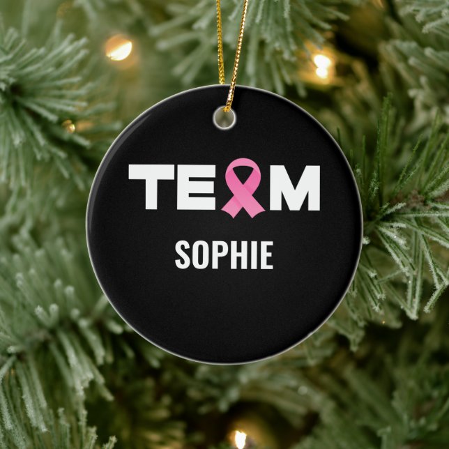 Adorno De Cerámica Equipo de apoyo personalizado para la sensibilizac (Árbol)