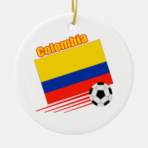 Adorno De Cerámica Equipo de fútbol de Colombia