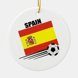 Adorno De Cerámica Equipo de fútbol español