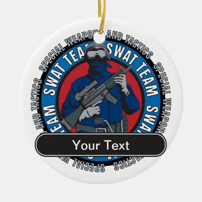 Adorno De Cerámica Equipo de GOLPE VIOLENTO de encargo (Frente)