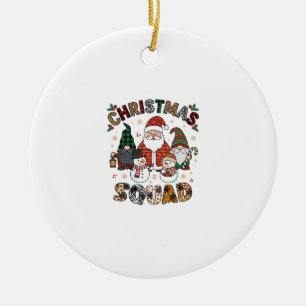 Adorno De Cerámica Equipo de Navidad Santa Gnomos Muñecos de nieve Le