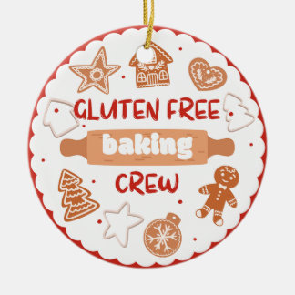 Adorno De Cerámica Equipo de repostería sin gluten