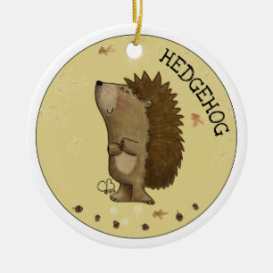 Adorno De Cerámica Equipo de Woodland: los mejores amigos del bosque/