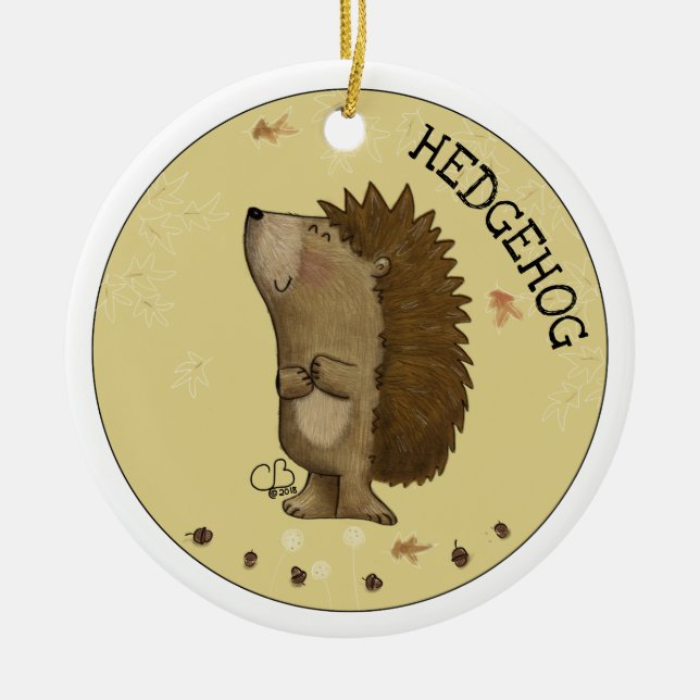 Adorno De Cerámica Equipo de Woodland: los mejores amigos del bosque/ (Frente)