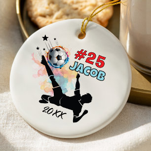 Adorno De Cerámica equipo deportivo de futbol personalizado