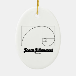 Adorno De Cerámica Equipo Fibonacci (espiral de Fibonacci)