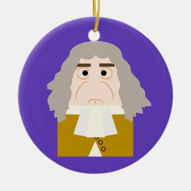 Adorno De Cerámica Equipo James VII (Escocia) y James II (Inglaterra) (Frente)