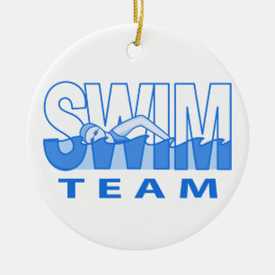Adorno De Cerámica Equipo Swim