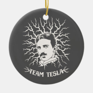 Adorno De Cerámica Equipo Tesla
